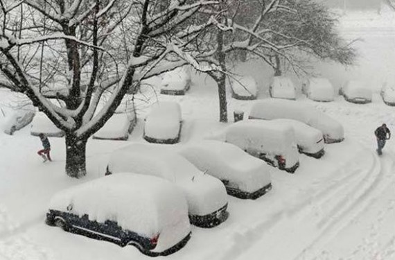 Tormenta de nieve Nueva York