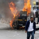 Desalojan calles de Baltimore con bombas de humo