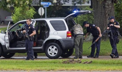 La policía encuentra una escopeta en un automóvil que detuvieron y revisaron cerca de donde dispararon