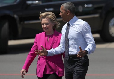  Obama y Hillary