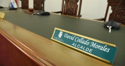 David collado en el ayuntamiento