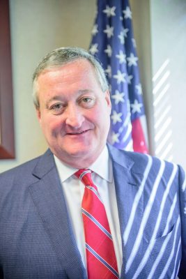 Jim kenney Alcalde de esta ciudad de Filadelfia