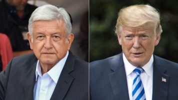 Trump felicita a López Obrador presidente electo de México