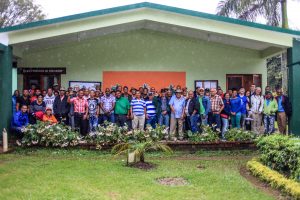 Organizaciones ecologistas visitan la Escuela Nacional Ambiental Y Rancho Baiguate en Jarabacoa.