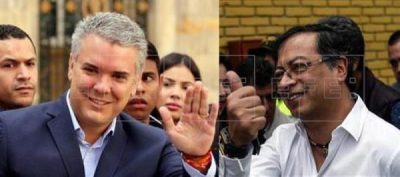 El uribista Iván Duque y el izquierdista Gustavo Petro se disputarán la presidencia de Colombia