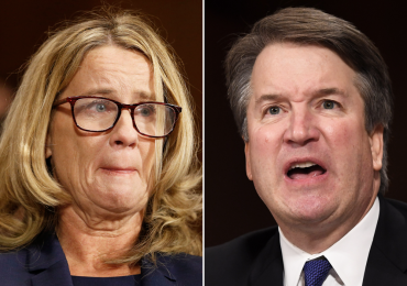 Una “aterrada” Ford vs. un muy agresivo Kavanaugh