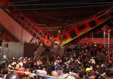 Ya se cuentan unos 23 muertos y 79 heridos al colapsar un tramo del metro de la Ciudad de México